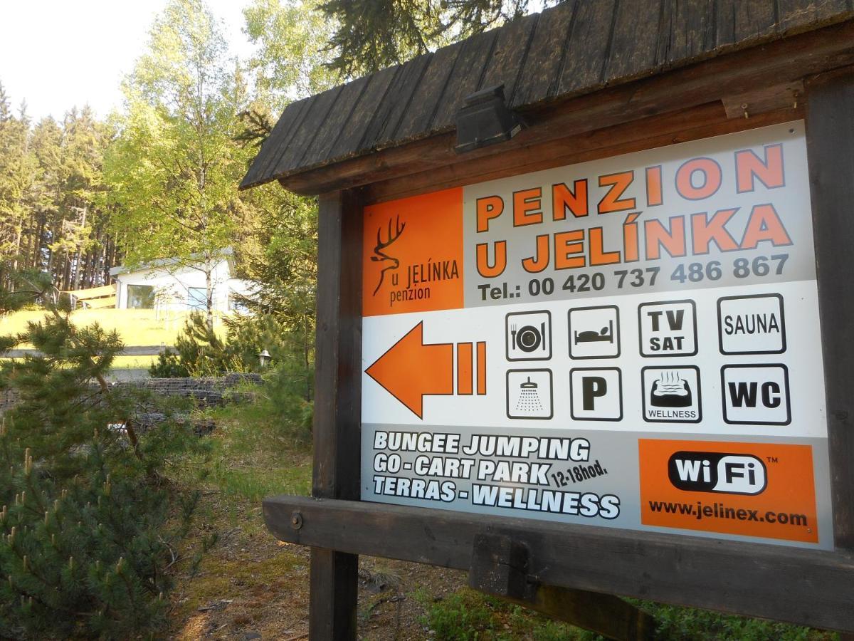 Pension U Jelinka Nové Hamry Exterior foto